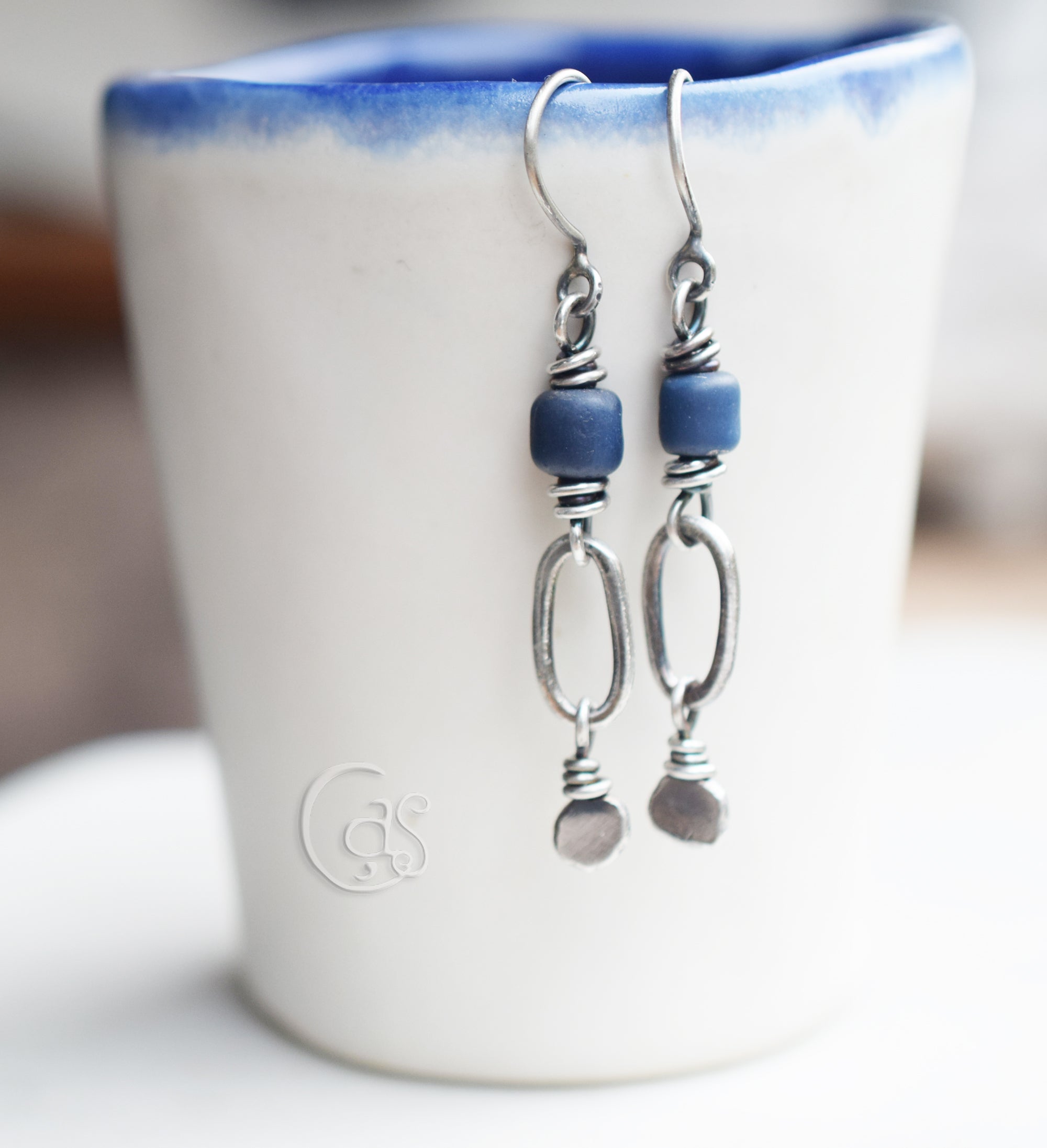 Blue Moon Beads Silver Metal Hoop Earrings for Jewelry Making, 38 Piece
