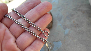 Sterling Silver Ball Chain. 925 Sterling Silver. Made for Order. Custom.