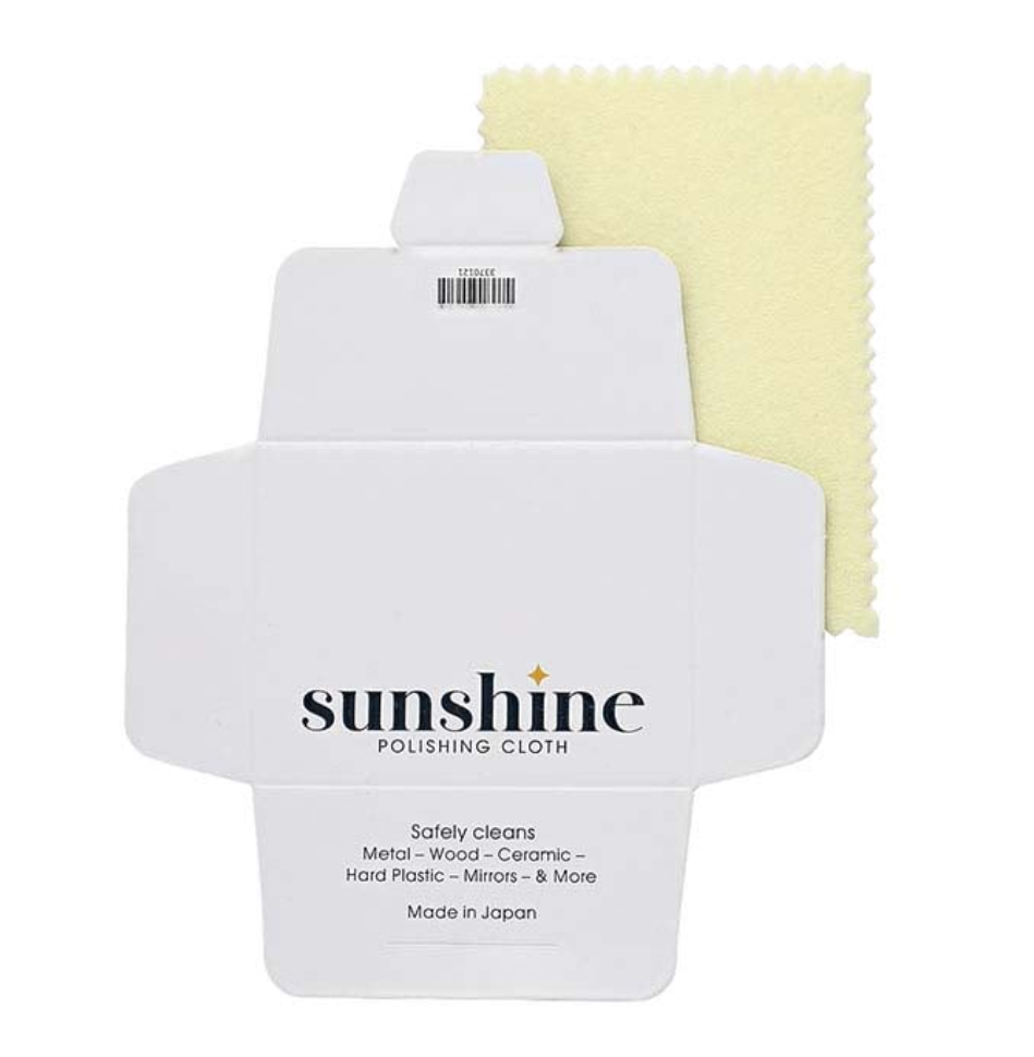 Sunshine Brand Polishing Cloths for Jewelry Care
